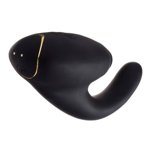 Achterkant Insideout Womanizer zwart